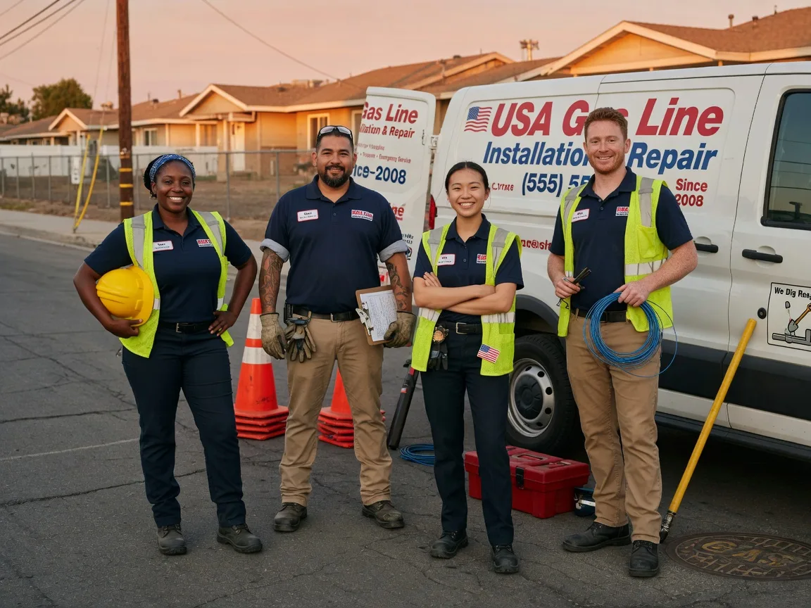 Gas Line Installation company in Grannis, AR
